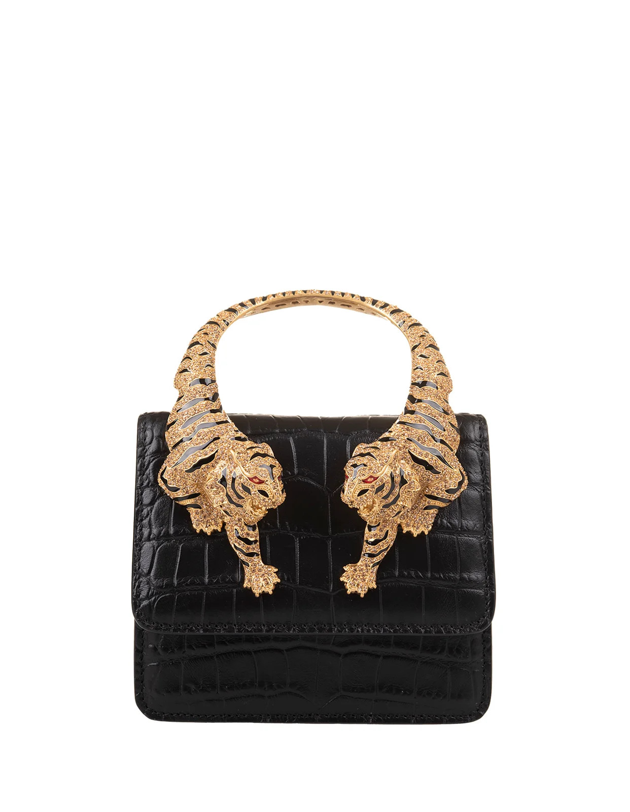 Roberto Cavalli Roar Embellished Small Shoulder Bag | Cettire Global