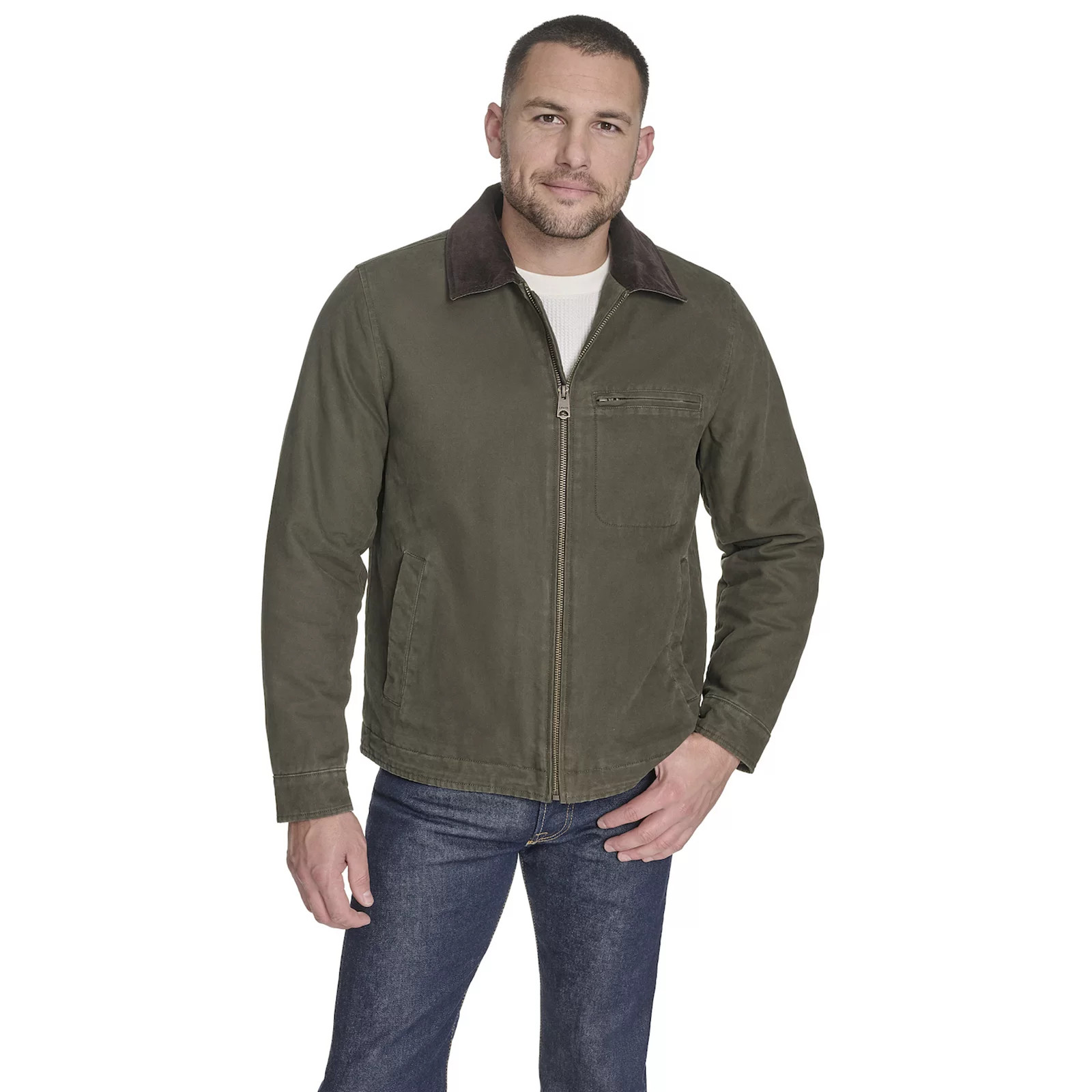 Men's Levi's® Cotton Detroit Jacket, Size: Large, Green | Kohl's