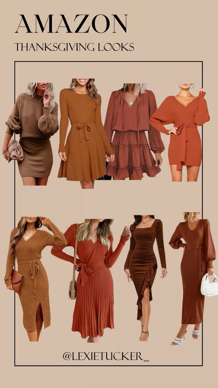 Some of the cutest Thanksgiving dinner outfit choices! 

#LTKSeasonal #LTKHoliday #LTKparties