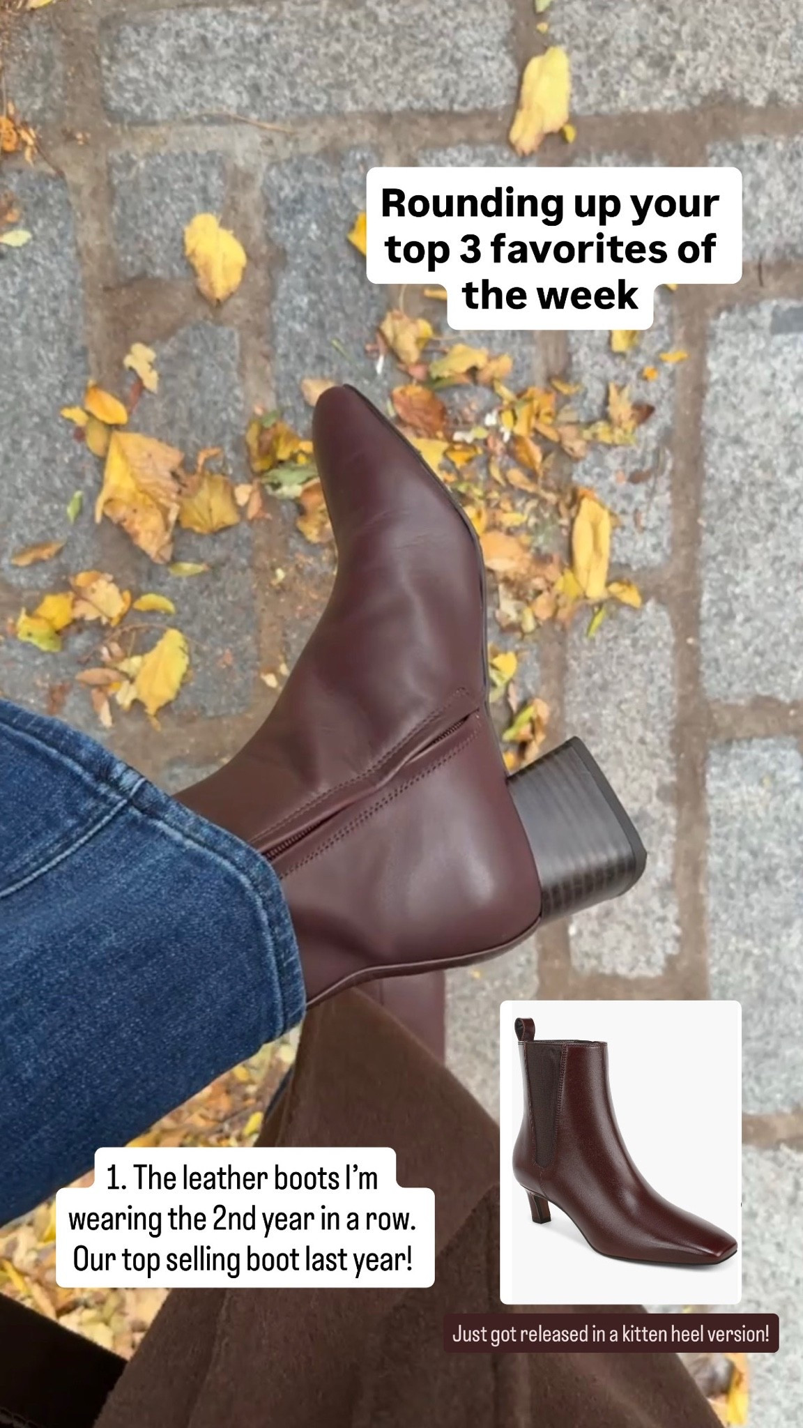 Comfy leather boots. 20k step tested sized up 1/2 to wear with thick socks #leatherboot

#LTKSeasonal