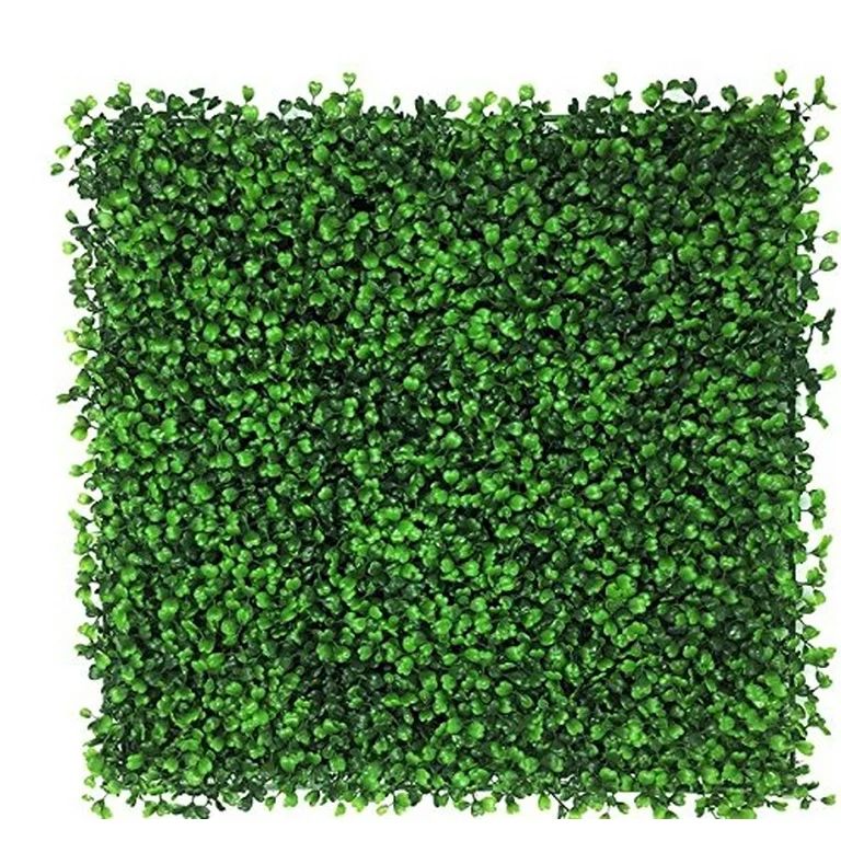 Artificial Boxwood Hedge, privacy hedge screen, UV Protected Faux Greenery Mats, boxwood wall, Su... | Walmart (US)