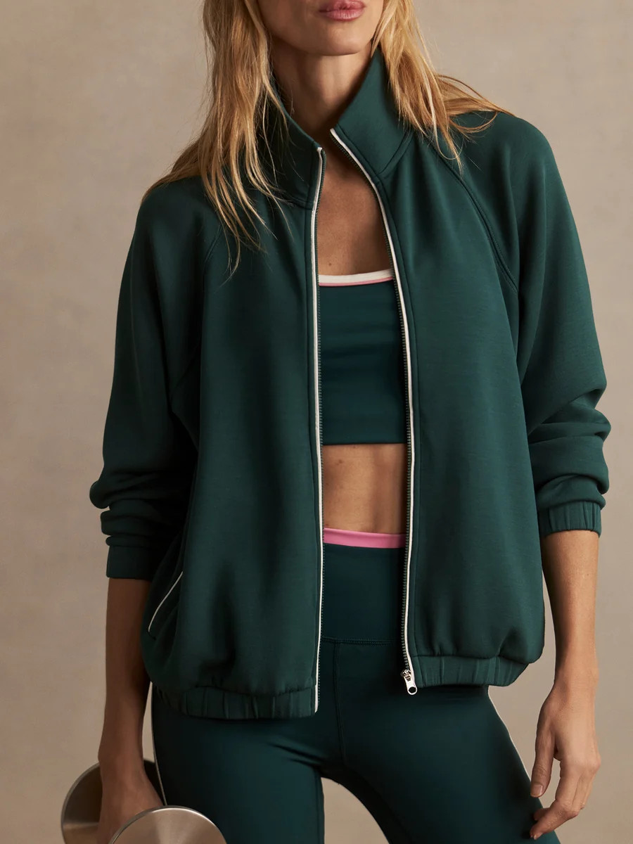 Magda Zip Through Sweat | Women's Zip Through Sweat | Varley US | Varley US