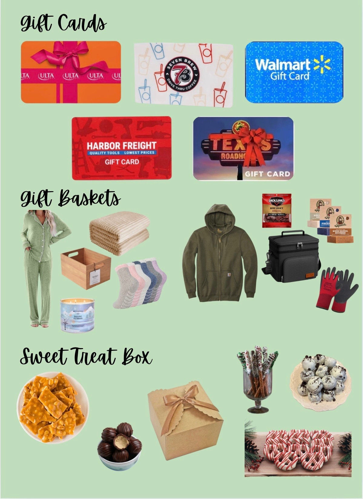 If you’re a last minute shopper like me, here’s a few of my go-to’s in case you’re stumped on what to buy! 

#LTKGiftGuide #LTKHoliday #LTKmomlife