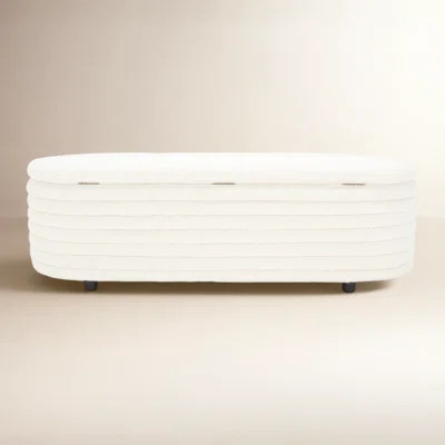 Delray Upholstered Flip Top Storage Bench | Wayfair North America