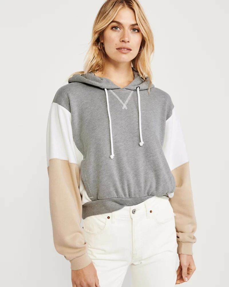 Colorblock Hoodie | Abercrombie & Fitch US & UK