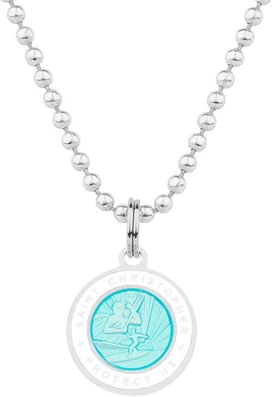 Get Back Necklaces St. Christopher Surf Necklace | Small | Amazon (US)