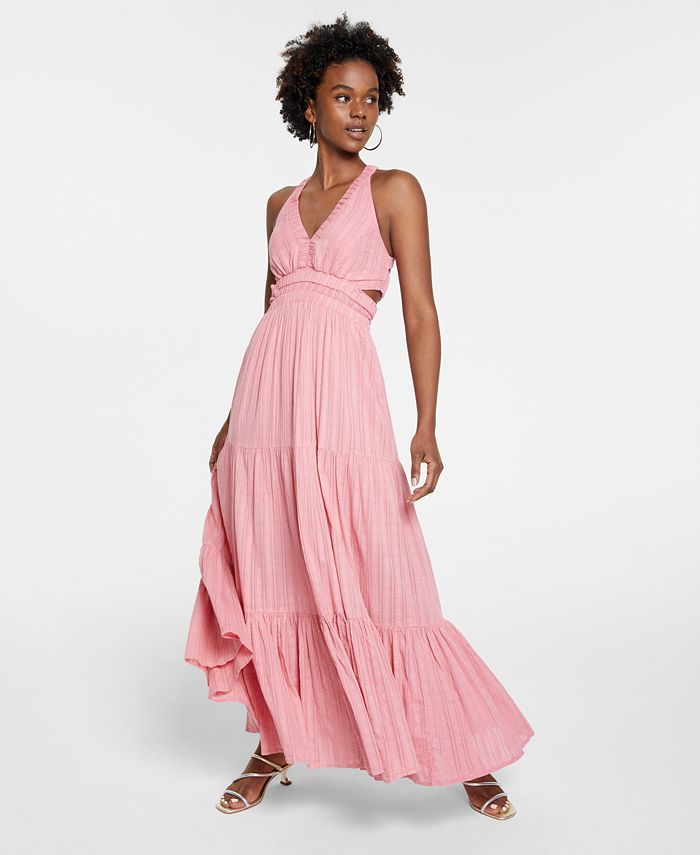 GUESS Women's Selah Cutout Maxi Dress & Reviews - Dresses - Women - Macy's | Macys (US)