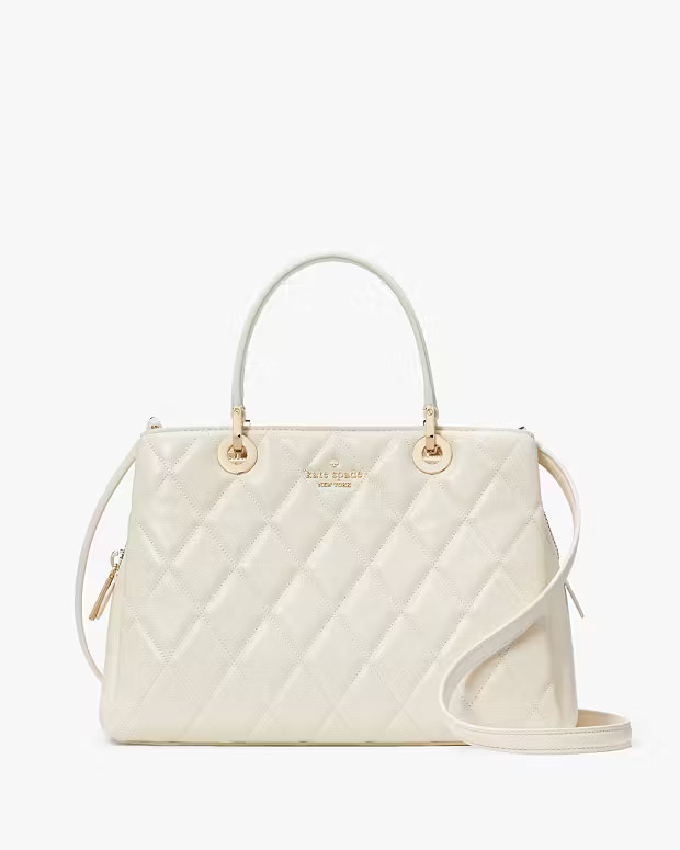 Carey Quilted Sullivan Satchel | Kate Spade Outlet
