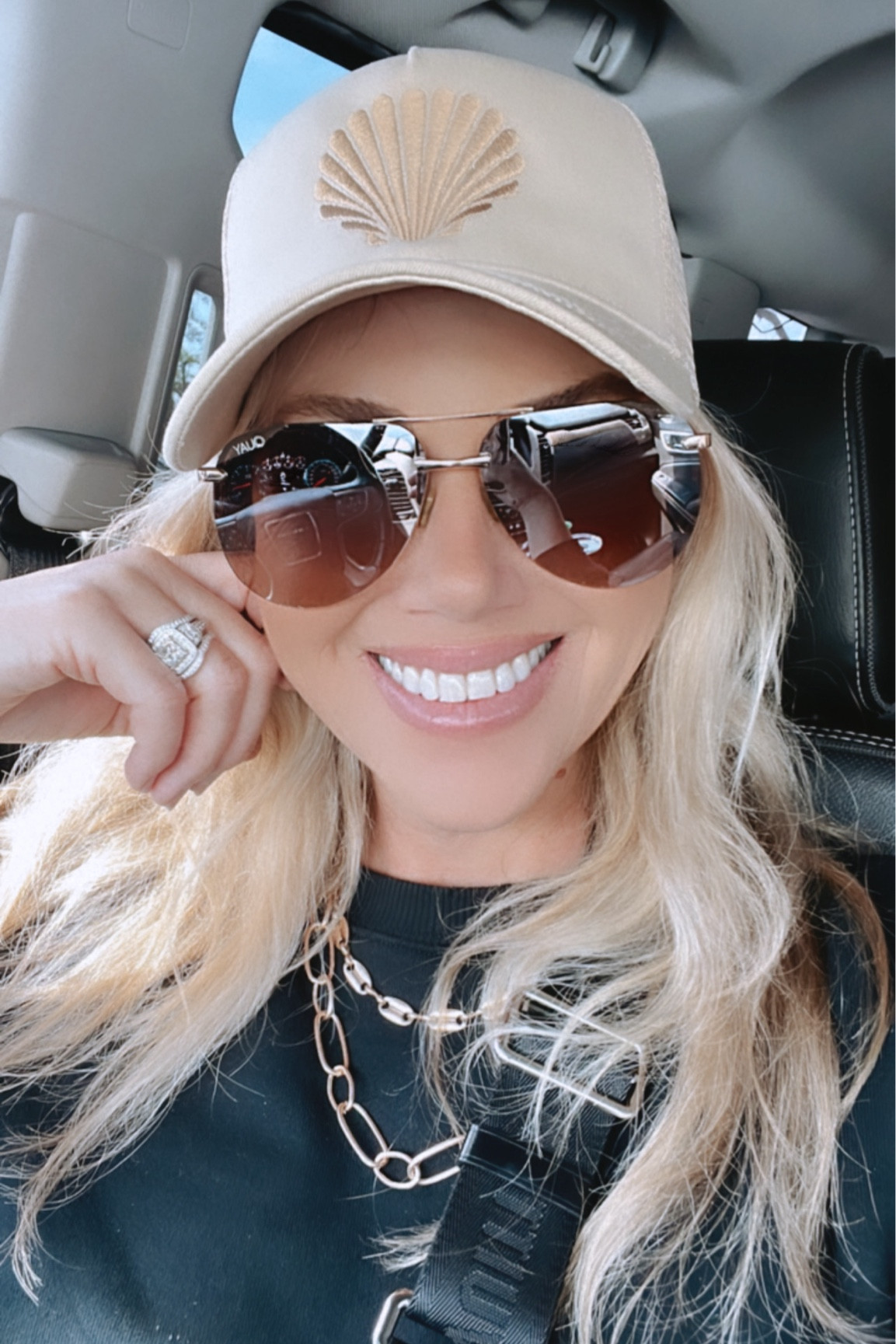 Back in stock! Seashell trucker hat…🐚
•
•
•
#shelltruckerhat I

#LTKTravel #LTKFindsUnder50 #LTKStyleTip