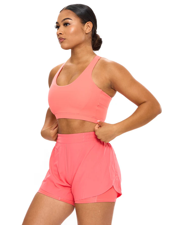 Rosita Sports Bra - Tequila Sunrise | Buffbunny
