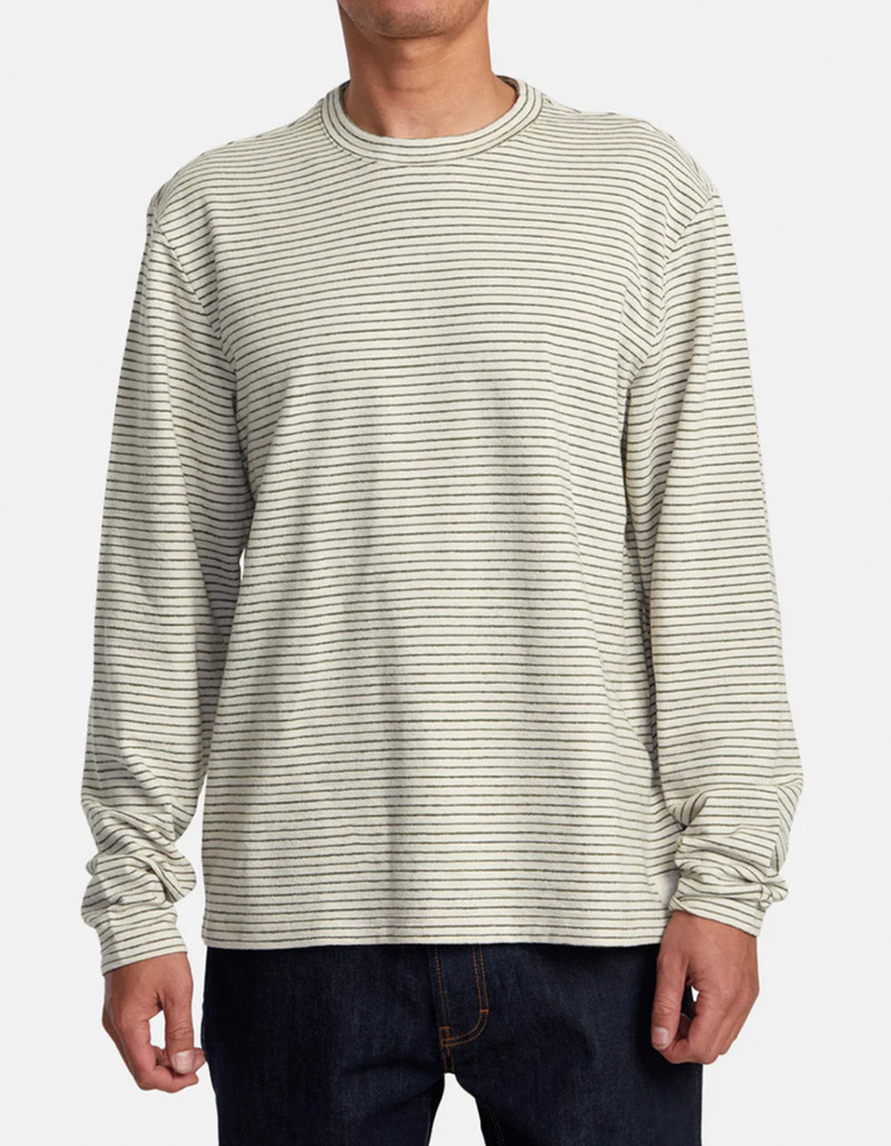 RVCA Vacancy Stripe Mens Long Sleeve Tee | Tillys