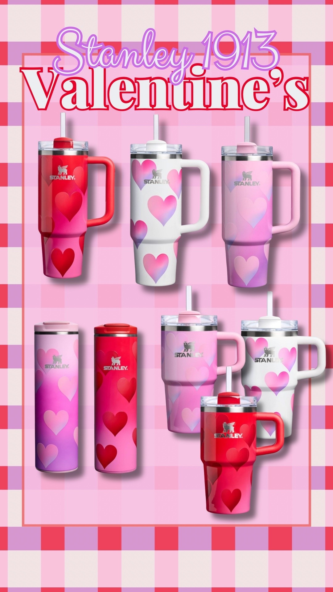 Stanley 1913 Valentine’s collection At Target 💖



#LTKHoliday #LTKHome #LTKSeasonal