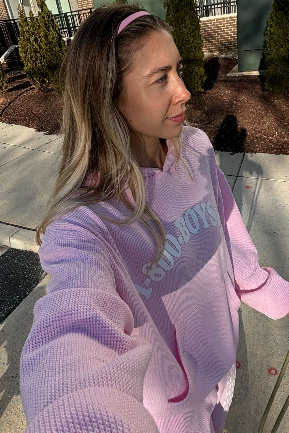 you can never have too many over sized sweat sets and you can certainly never have too many pink over sized sweat sets - especially when they say boys lie lol 

#LTKStyleTip #LTKActive #LTKGiftGuide