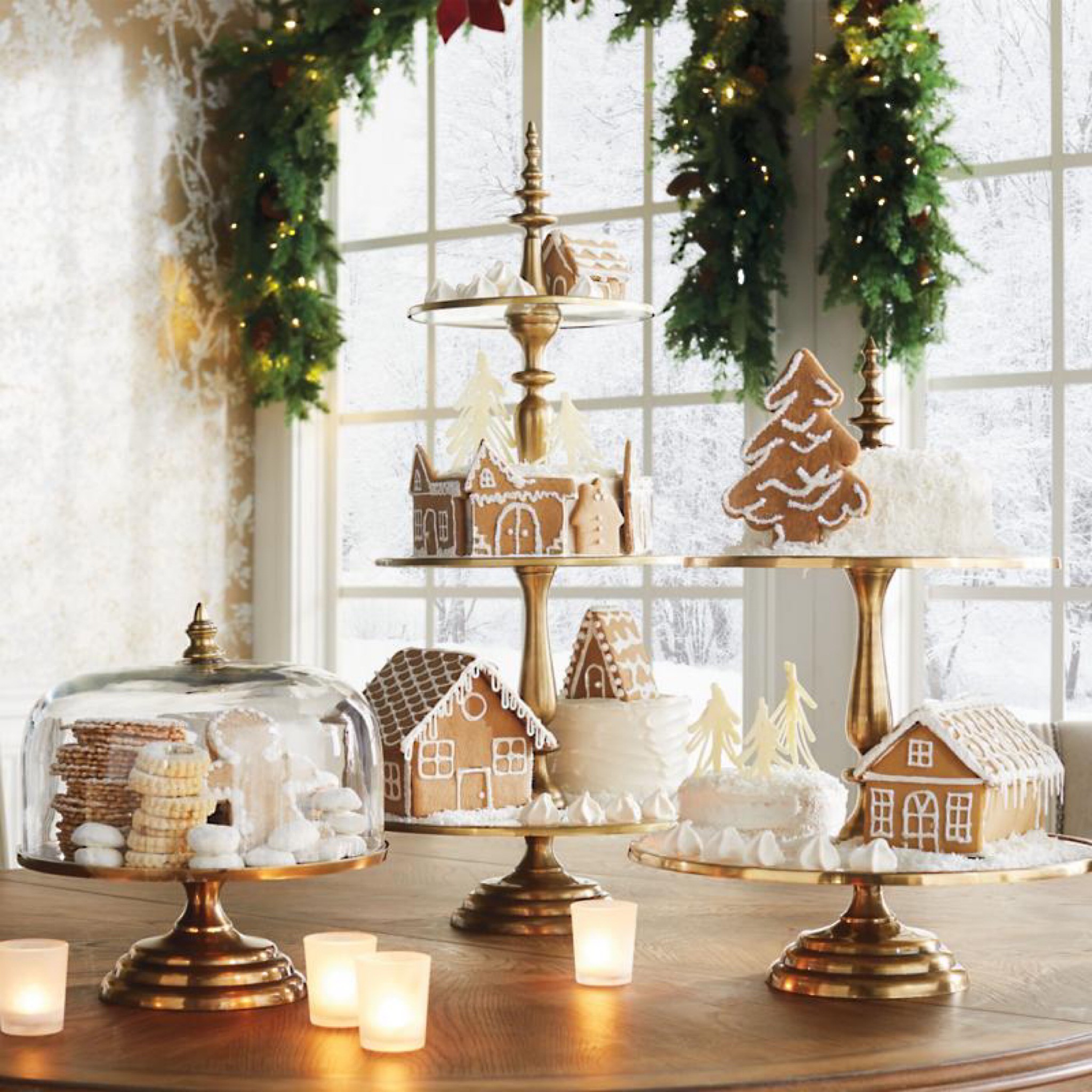 My favorite holiday serving pieces ✨ gold cake stand, gold tiered serving tray gold tray holiday entertaining Christmas thanksgiving 

#LTKHoliday #LTKsalealert #LTKhome
