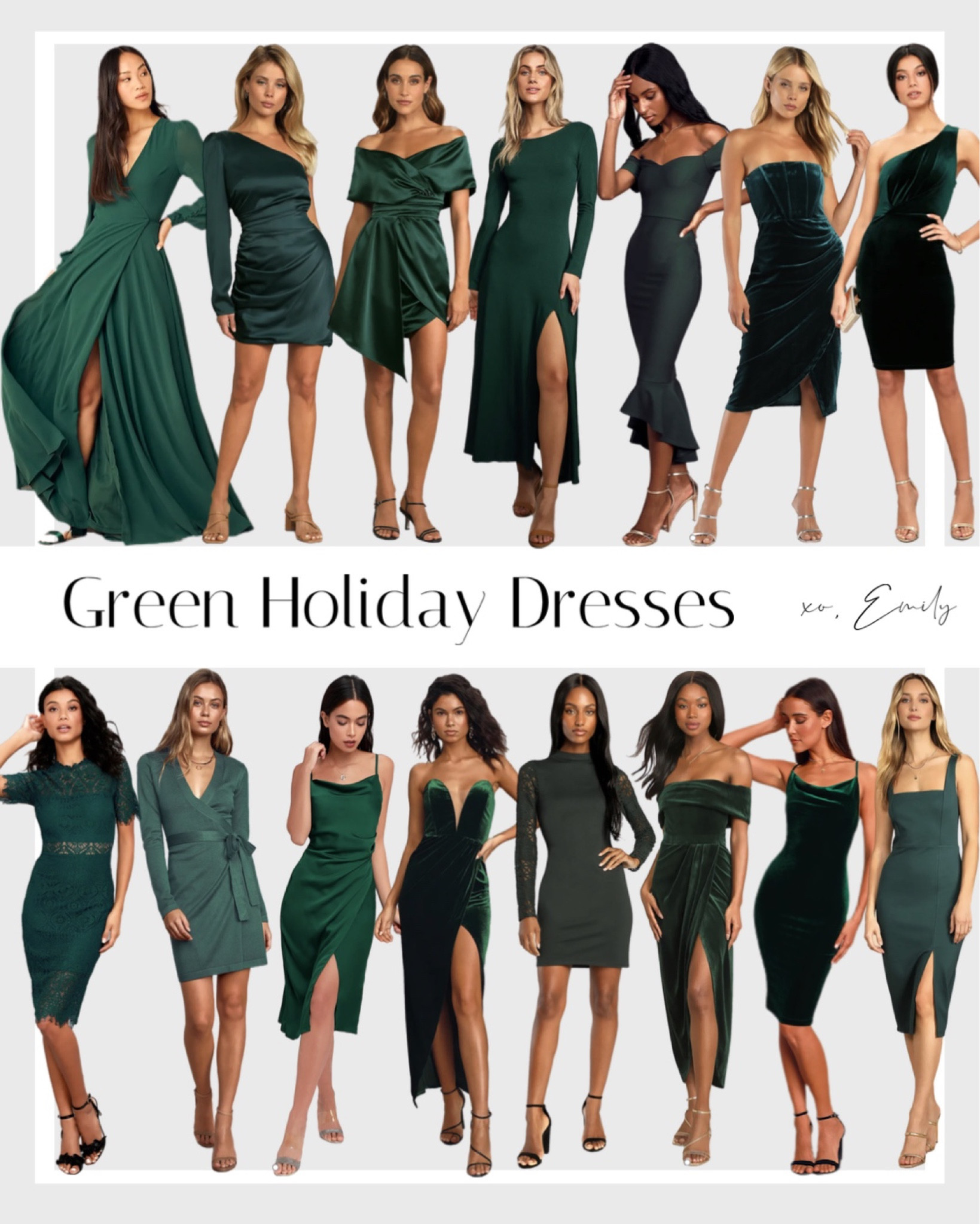 Lulus dresses, green holiday dresses, holiday dress collection, Christmas party dress, Christmas party outfit, new years dress, NYE outfit, on sale today with code! 

#LTKGiftGuide #LTKHoliday #LTKSeasonal