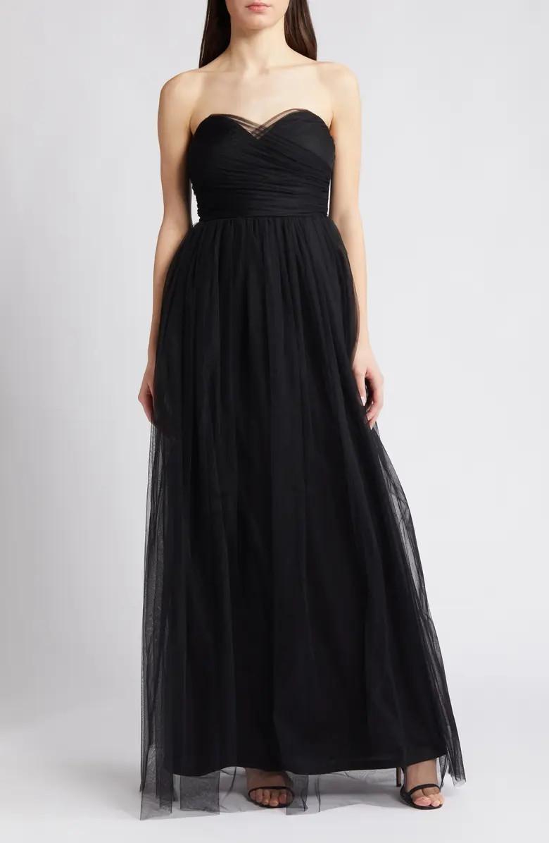 Chelsea28 Strapless Tulle Gown | Nordstrom | Nordstrom