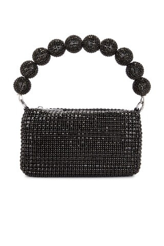 BTB Los Angeles Marbella Crystal Clutch in Black from Revolve.com | Revolve Clothing (Global)