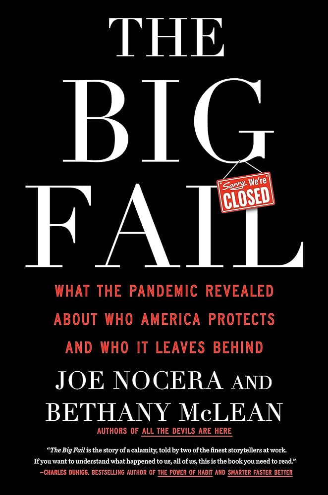 The Big Fail: What the Pandemic Revealed About Who America Protects and Who It Leaves Behind | Amazon (US)