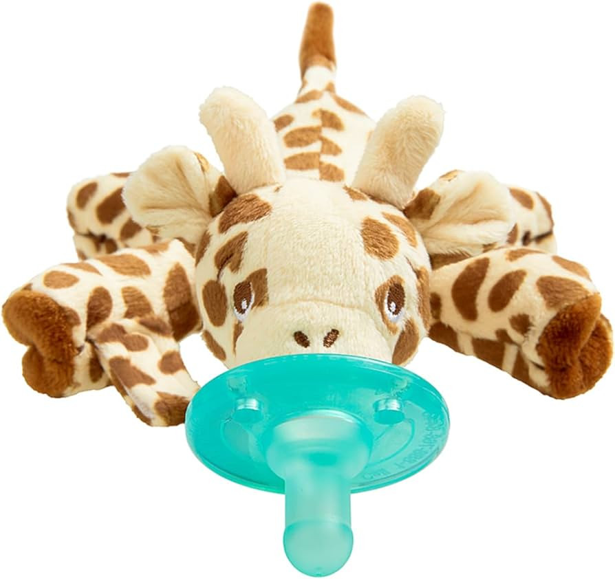 Philips AVENT Soothie Snuggle Pacifier Holder with Detachable Pacifier, 0m+, Giraffe, SCF347/01-1... | Amazon (US)
