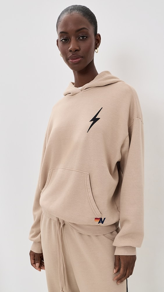 Relaxed Bolt Stitch Pullover Hoodie | Shopbop