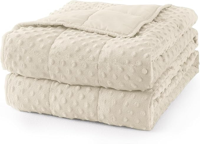 Weighted Blanket for Adults, Queen Size 15 lbs, 60 x 80 Inches | Amazon (US)