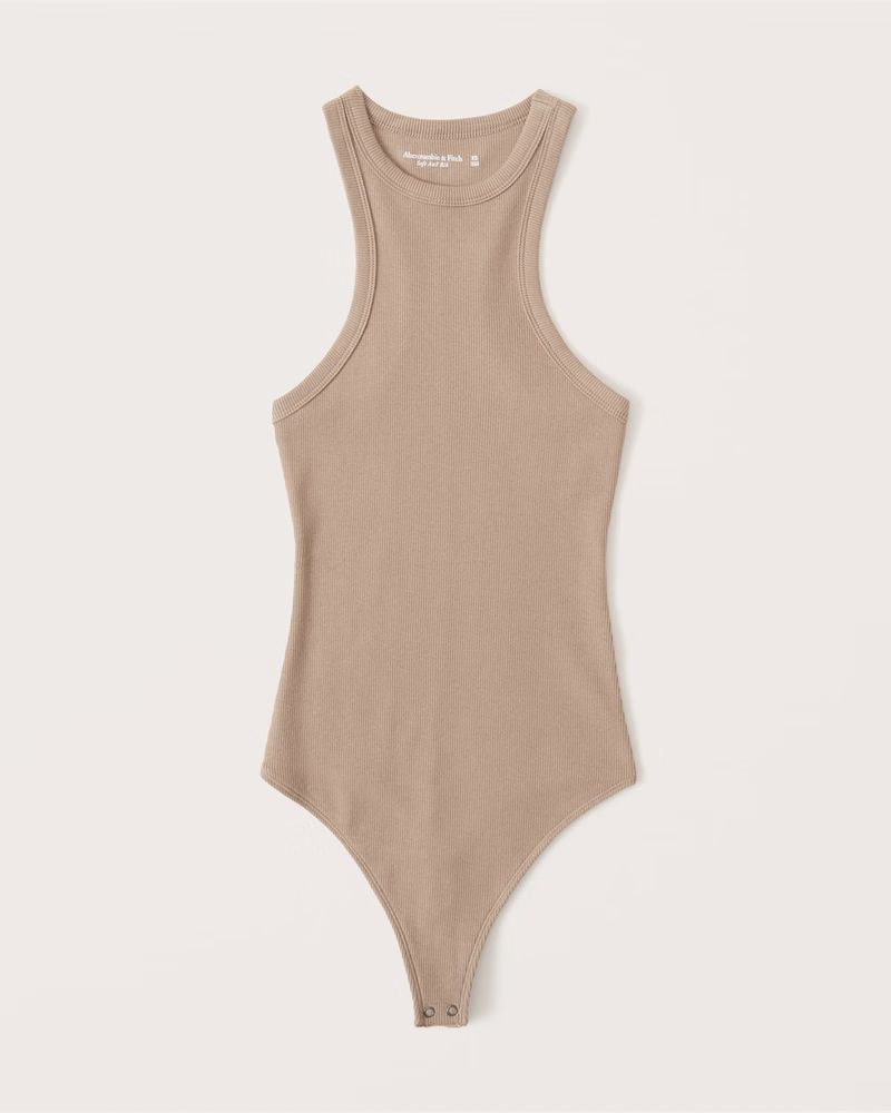 Women's Ribbed Scuba Bodysuit | Women's Tops | Abercrombie.com | Abercrombie & Fitch (US)