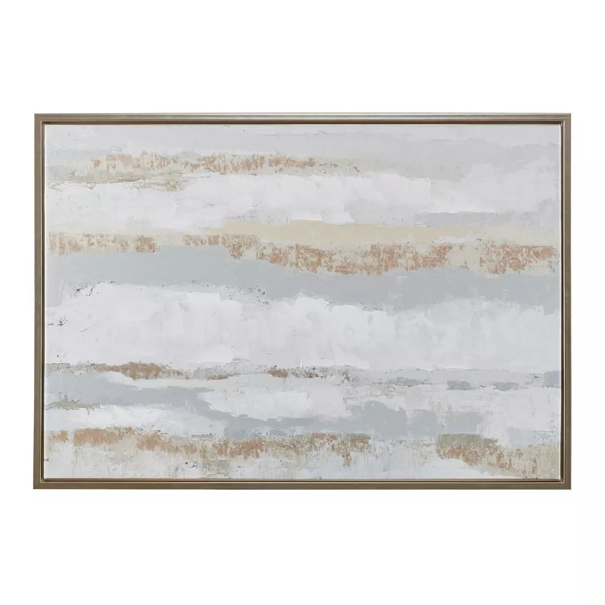Madison Park Strato Gold Foil Hand Embellished Abstract Framed Canvas Wall Art | Kohl's
