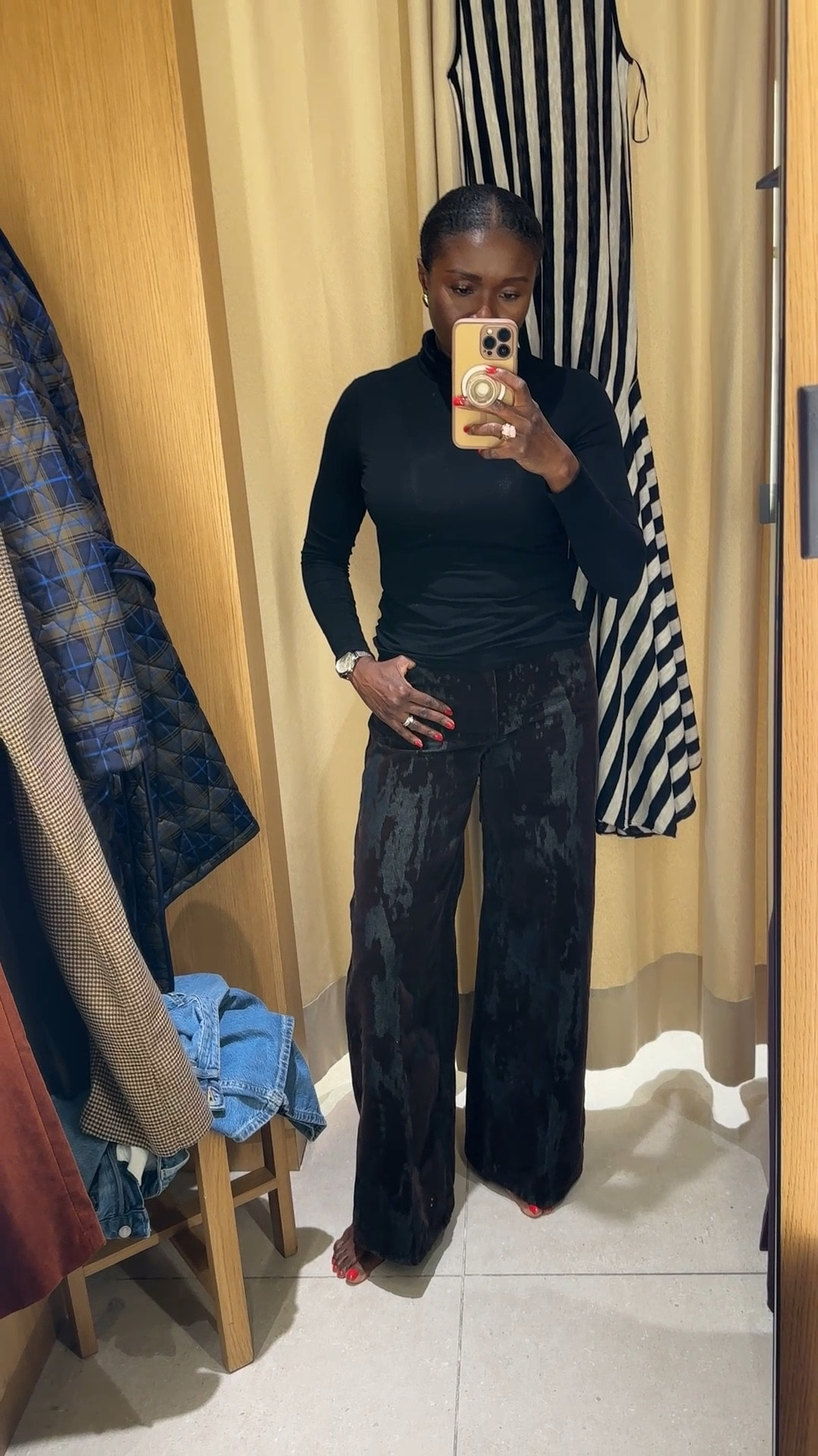 These pants are so awesome - it’s a mixture of jeans material and suede. 

#LTKootd #LTKgrwm #LTKmomlife