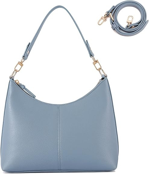 Keyli Women Small Shoulder Handbags Mini Purse Waterproof Soft PU Leather Crossbody Bags for Work... | Amazon (US)