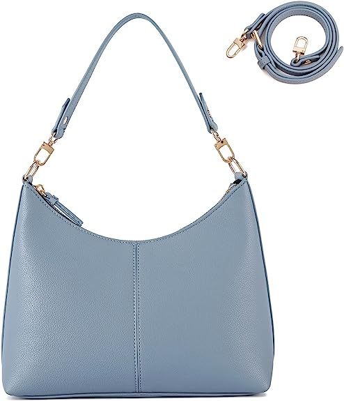 Keyli Women Small Shoulder Handbags Mini Purse Waterproof Soft PU Leather Crossbody Bags for Work... | Amazon (US)