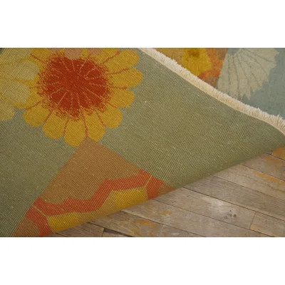Soft Decorative Color Antique Calming Chinese Art Deco Rug | Wayfair North America