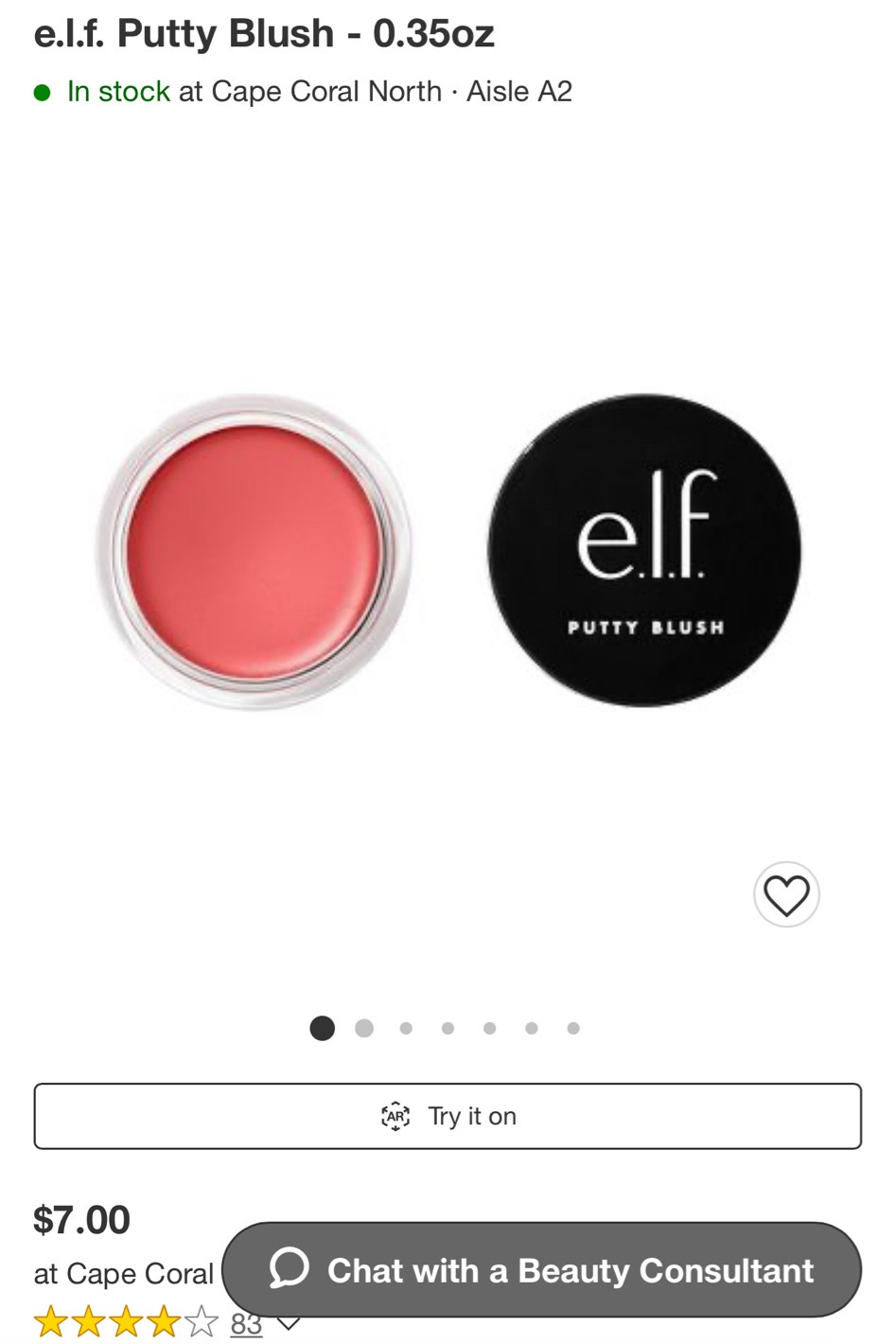 Elf putty Blush

#LTKstyletip #LTKunder50 #LTKbeauty