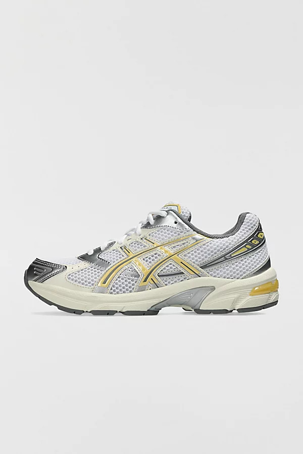 ASICS Women's GEL-1130 Sneaker in White/Faded Yellow, Women's at Urban Outfitters | Urban Outfitters (US and RoW)
