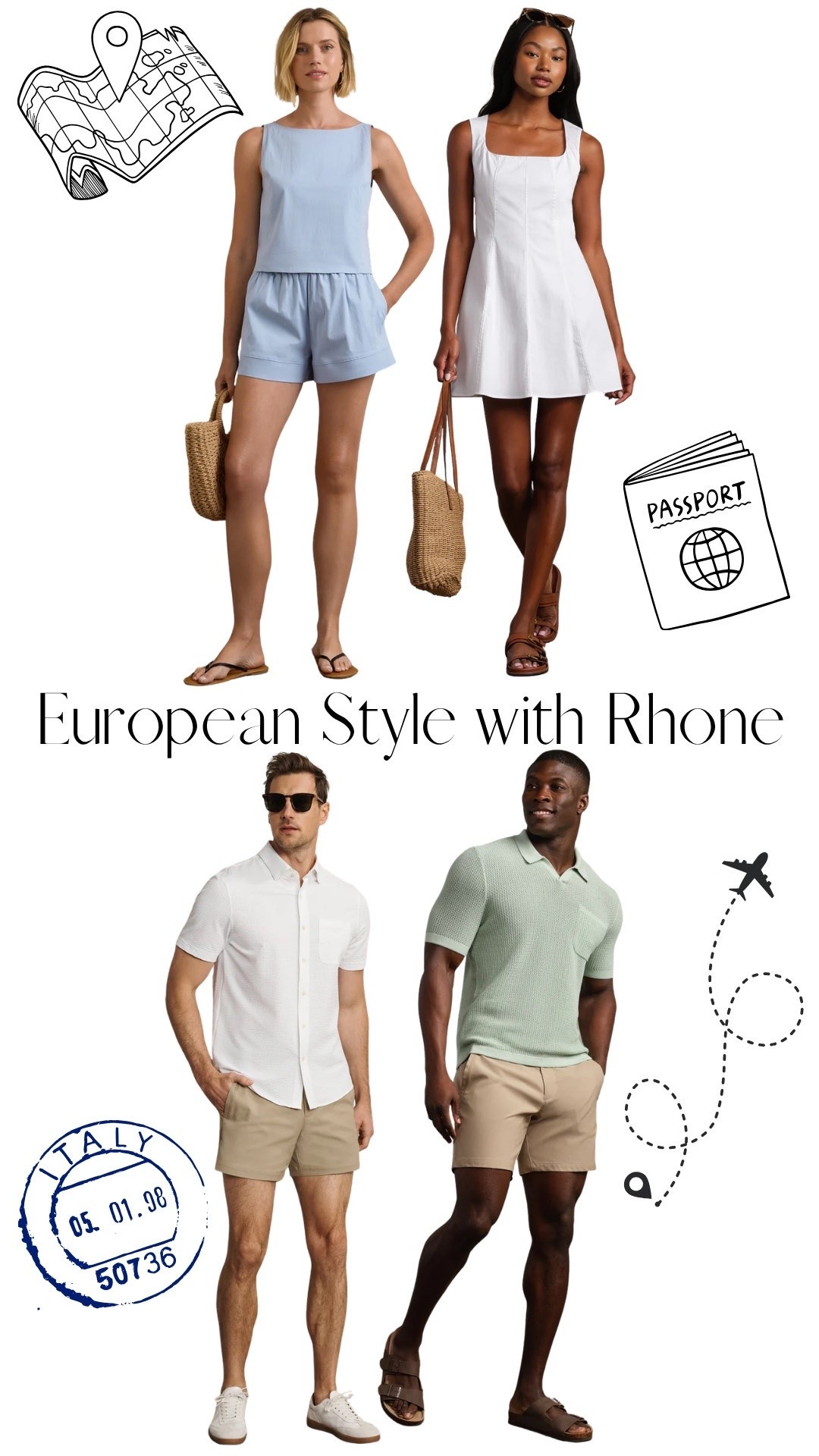 Europe style from Rhone! This is what I grabbed for Troy and I for our trip to Europe!!

#LTKootd #LTKTravel #LTKMens