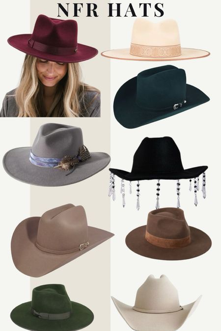 Cowboy hat , felt hat , cowgirl hat , hats , flat brim fashion hat , gift idea 

#LTKsalealert #LTKGiftGuide #LTKSeasonal