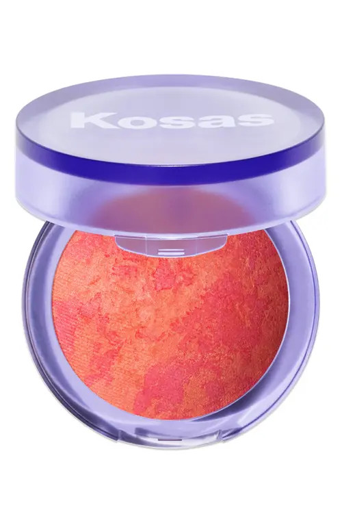 Kosas Blush is Life Baked Dimensional + Brightening Blush in Vibrant Red at Nordstrom | Nordstrom