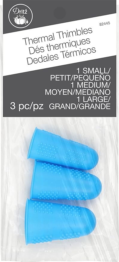 Dritz Thermal thimbles, Blue, 3 Count | Amazon (US)