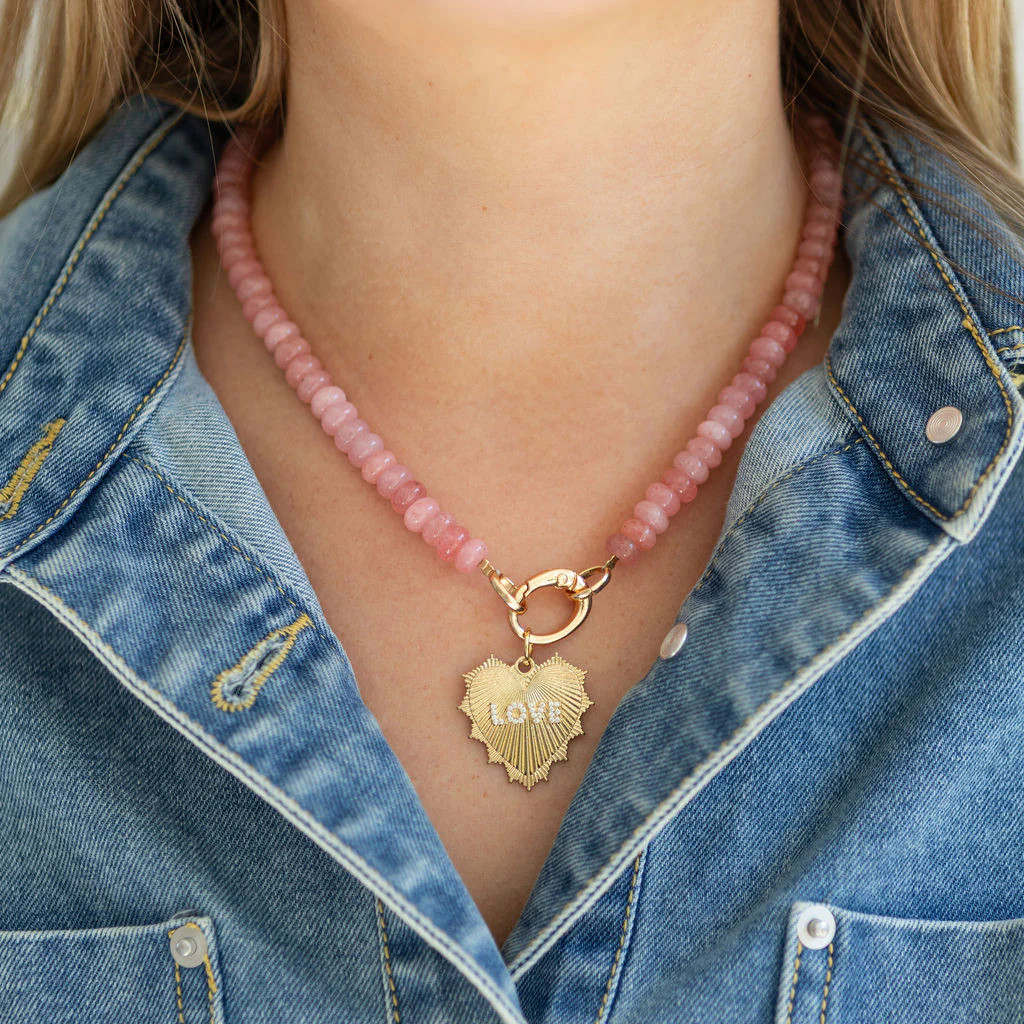 Love Healing Cotton Candy Gemstone Necklace | Erin McDermott Jewelry