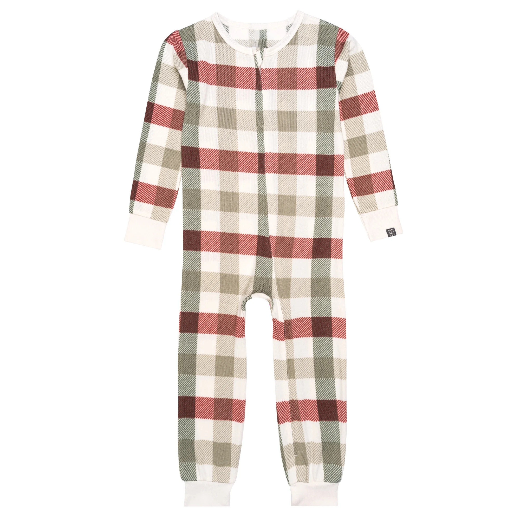 Modern Moments by Gerber Toddler Neutral Super Soft Hacci One-Piece Pajamas, Sizes 12M-5T | Walmart (US)
