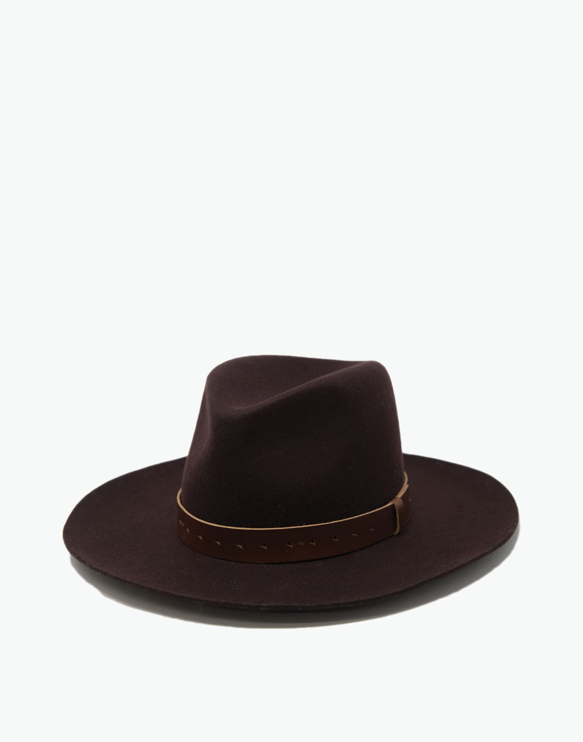 WYETH™ Wool Felt Harper Wide-Brim Fedora Hat | Madewell