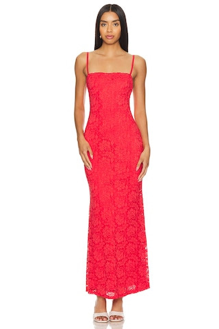 NIA Vetiver Dress in Poppy from Revolve.com | Revolve Clothing (Global)