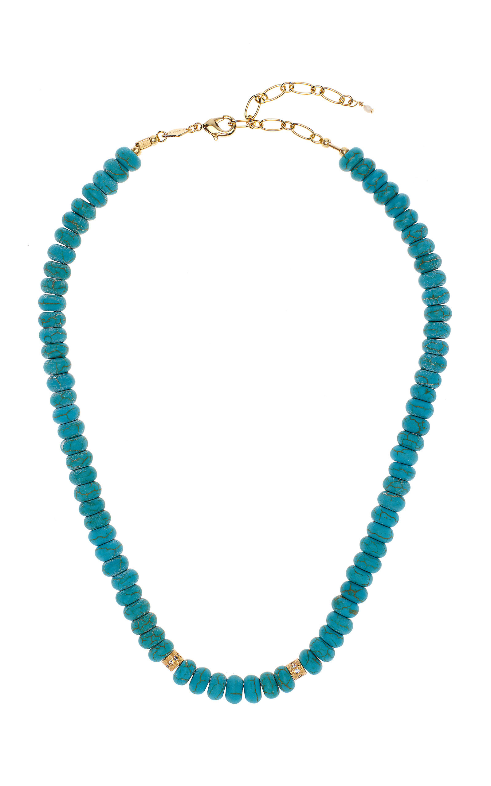 Pacifico 18K Gold-Plated Brass Beaded Necklace | Moda Operandi (Global)
