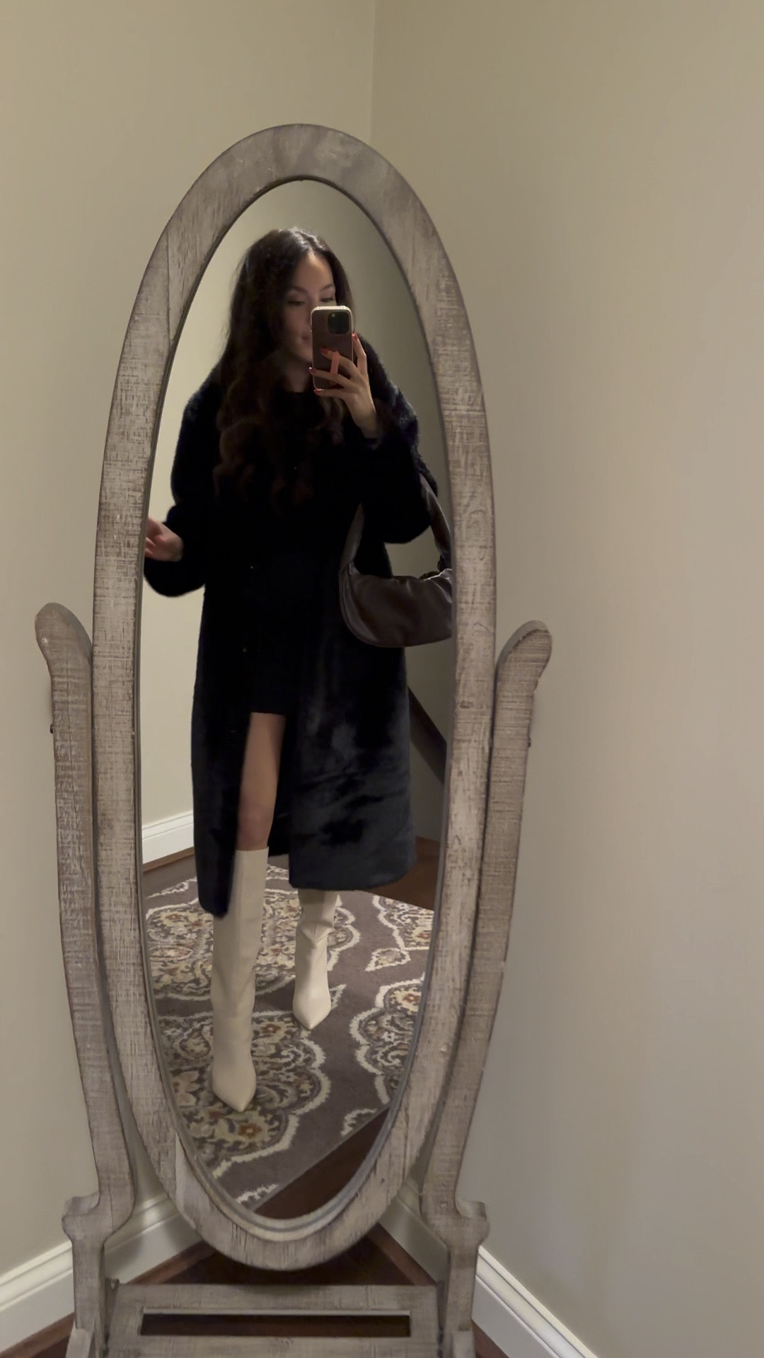 Friday nights OOTN

Abercrombie faux fur coat size S
Amanda Uprichard dress 
Topshop handbag
Marc Fisher boots TTS

Revolve find
Nordstrom find
Wedding guest 
Winter wedding

#LTKCyberWeek #LTKWedding #LTKHoliday