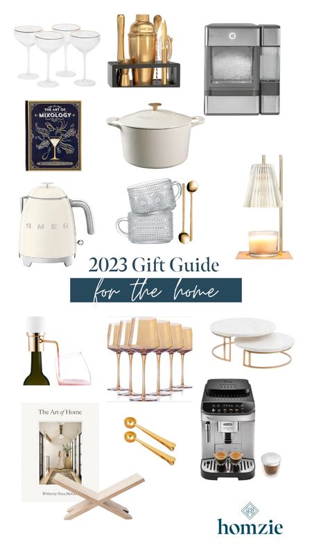 Gift Guide! Gifts for the homebody! Ice machine, coffee maker, wine dispenser, wine glasses, coffee table book, candle warmer lamp, Amazon finds, Dutch oven 

#LTKhome #LTKGiftGuide #LTKSeasonal