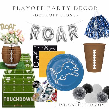 It’s almost #SuperBowlparty time! First step is the playoffs - if you’re a Lions fan, you know it’s been a rough road and it’s finally a great time to celebrate being a lions fan! I included a yellow flag napkin bc of last week’s game vs the cowboys 😱 Iykyk #ltkamazon #detroitlionsparty


#LTKhome