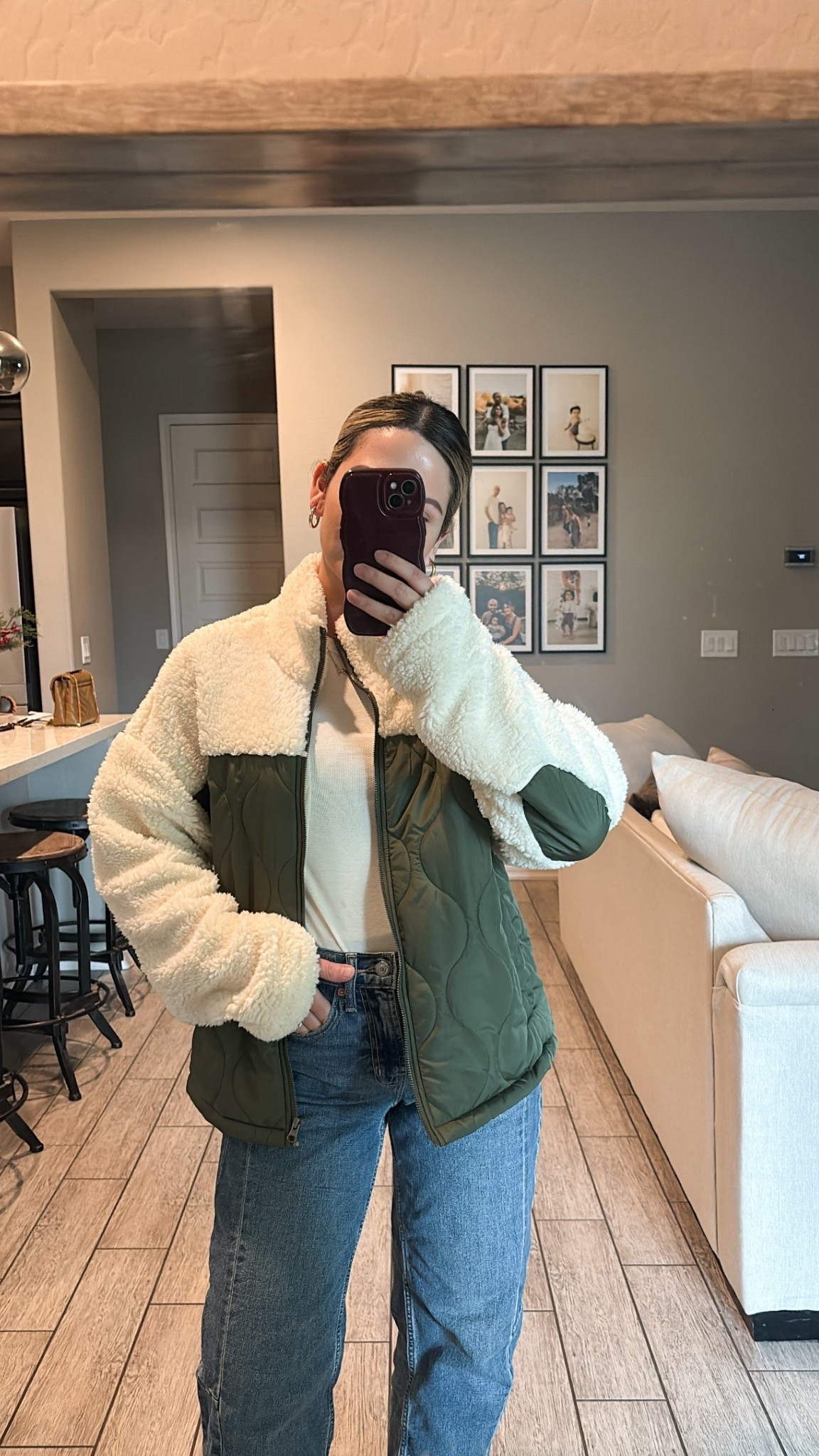 Obsessed with this Sherpa jacket from Nordstrom rack only $19!! comes in 4 colors & some sizes still available! Wearing L 

#sherpajacket #fallstyle #momstyle #pufferjacket #myrackscore #nordstromfinds #nordstromrack #blackfridaydeals #topseller #blackfridaysale #earlyblackfridaysale #comfystyle #greensherpajacket #jacketunder30 

#LTKGiftGuide #LTKFindsUnder50 #LTKSaleAlert