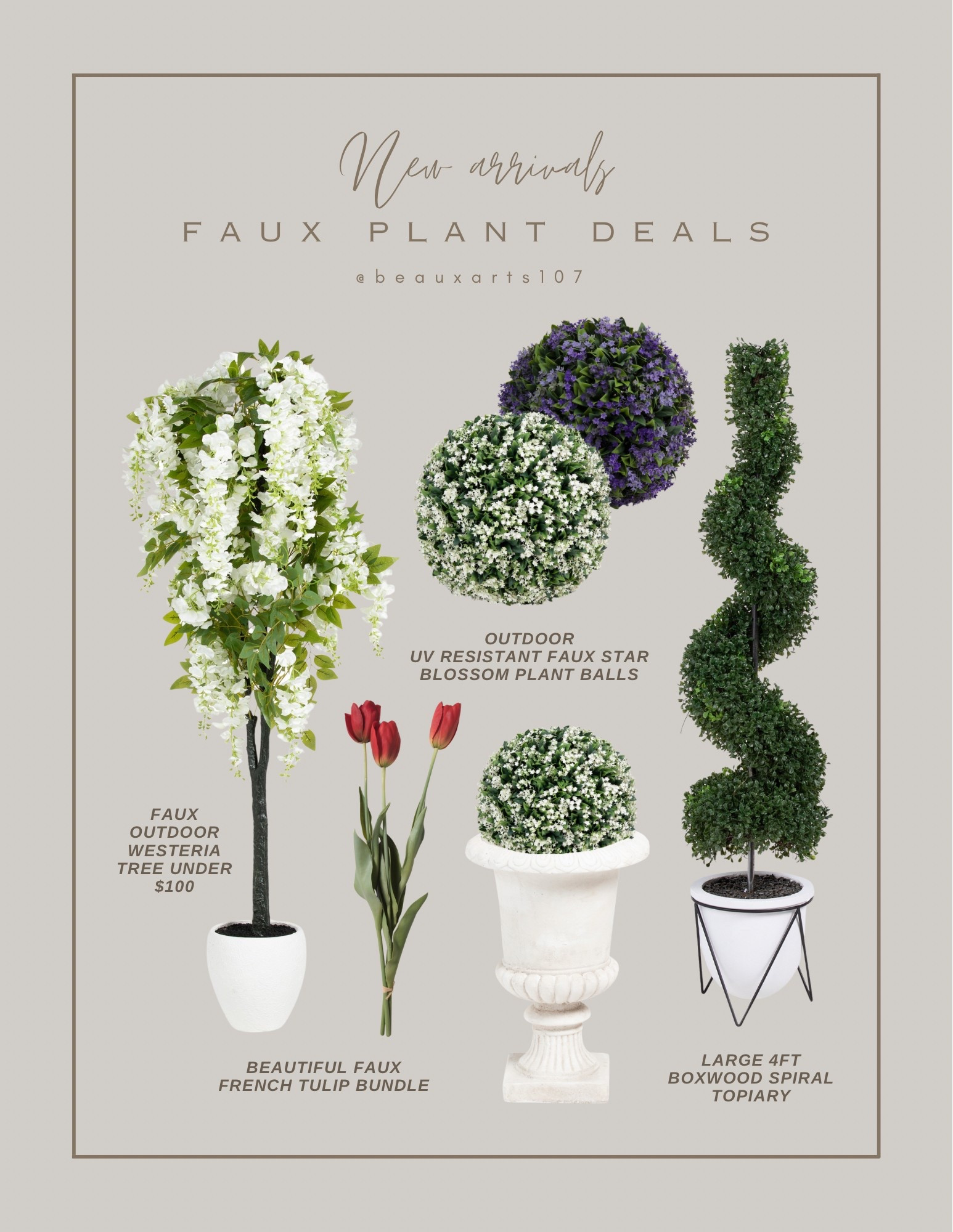 Save on these beautiful faux plant deals!!

#LTKStyleTip #LTKHome #LTKSaleAlert