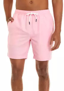 7" Solid Swim Trunks | Belk