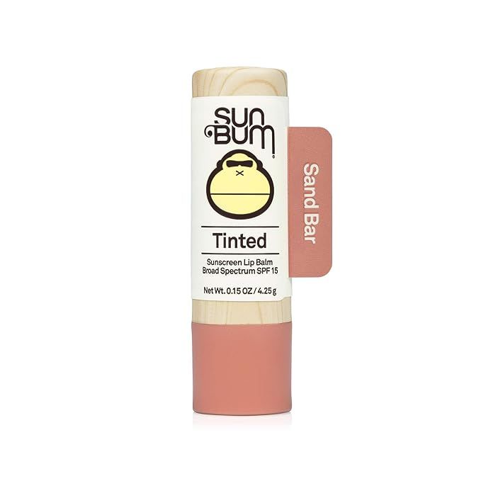 Sun Bum Tinted Lip Balm Sand Bar | SPF 15 | UVA / UVB Broad Spectrum Protection | Sensitive Skin ... | Amazon (US)