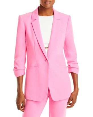 Cinq &agrave; Sept Khloe Ruched-Cuff Blazer Back to results -  Women - Bloomingdale's | Bloomingdale's (CA)